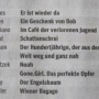 Bestsellerliste Kurier, 18.1.15