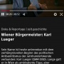 10-2020. TV-Dokumentation zu Karl Lueger
